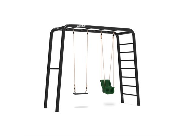 BERG PlayBase Medium TL Baby huske + huskesete (gummi) 