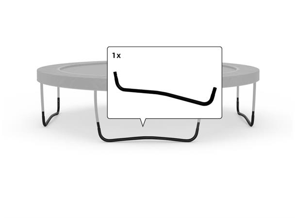 Champion/Elite - W-Leg 380, Curved,Black 