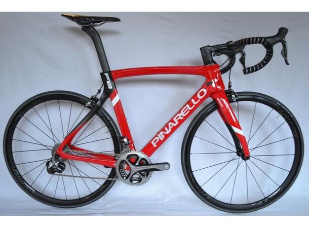 Pinarello Dogma F8 landeveissykkel Racing geometri, Dura Ace Di2 