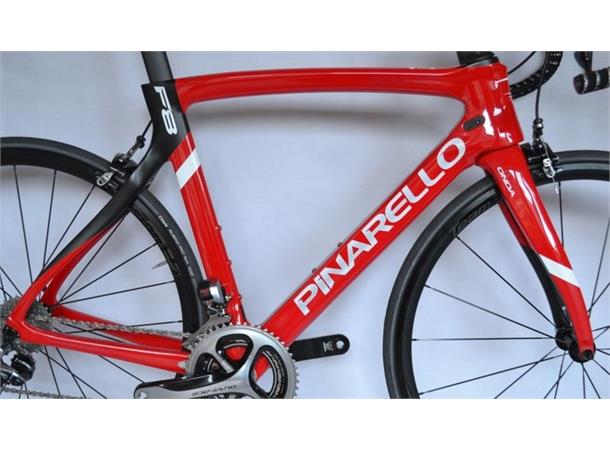 Pinarello Dogma F8 landeveissykkel Racing geometri, Dura Ace Di2 