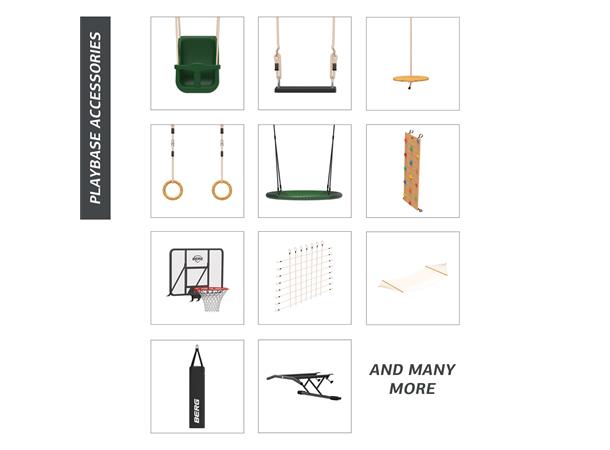 BERG PlayBase Soccer target net L Fotballmål nett L 