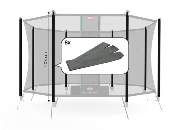 Comfort stolpetrekk (203 cm) Pole sleeves (8x) .00/.01 versjon