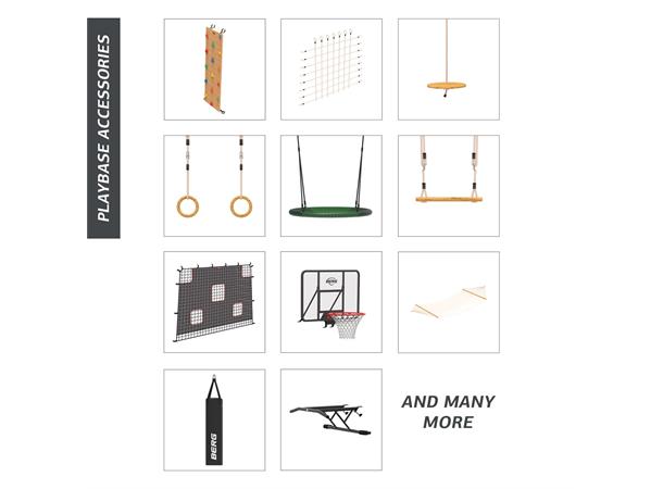 BERG PlayBase Rubber swing seat Huskesete av gummi 