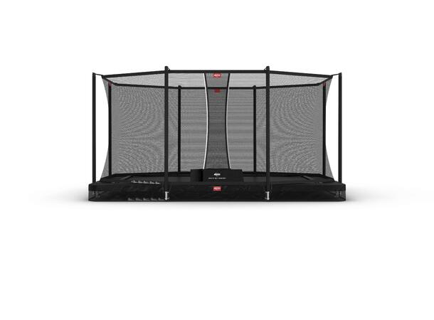 BERG Ultim Favorit InGround 410 sort Med sikkerhetsnett Comfort 