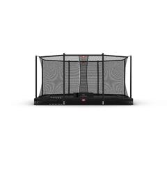 BERG Ultim Favorit InGround 410 sort Med sikkerhetsnett Comfort
