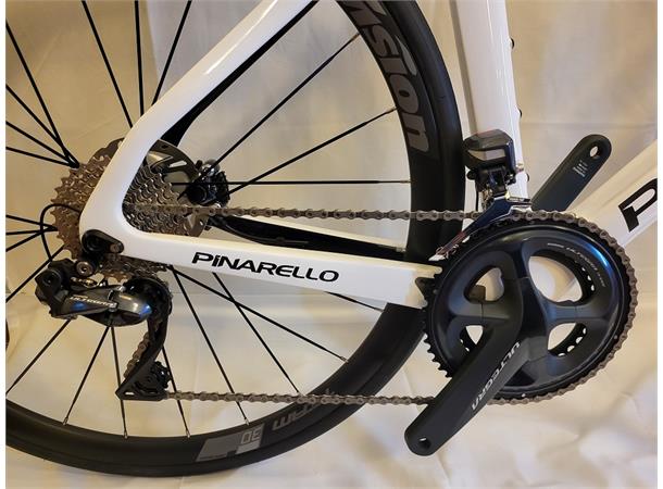 Pinarello Prince Ticr Disc 2021 54,5 cm Racing geometri, farge 214 hvit 