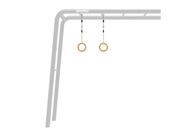 BERG PlayBase Wooden gym rings Gymringer av tre 
