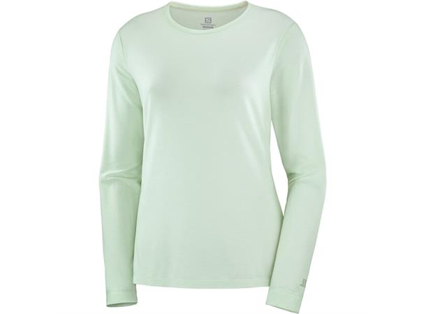Salomon ESSENTIAL LONG SLEEVE dame Lettvekts langarm trøye 