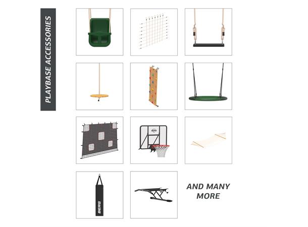 BERG PlayBase Wooden trapeze Tapez planke av tre 