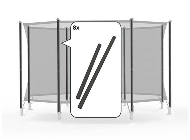 Foam set Comfort (87+108cm) For Comfort sikkerhetsnett m/8 stolper 