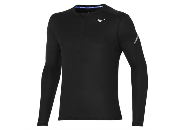 Mizuno Dryaeroflow LS HZ (M) Lett løpe/turjakke 