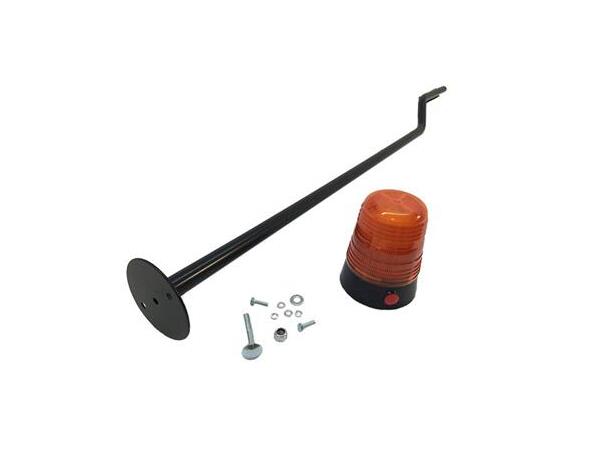 BERG Varsellys oransje på stang XL BERG Flashing light orange on pole XL 