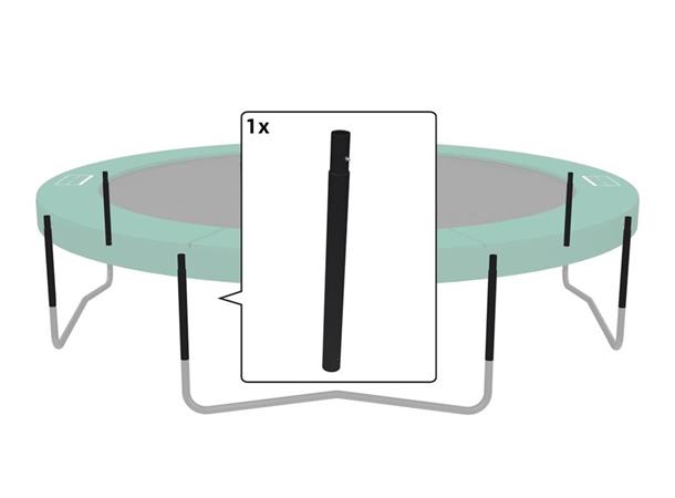 Champion - Middle post black Mellomstykke i rammeben 