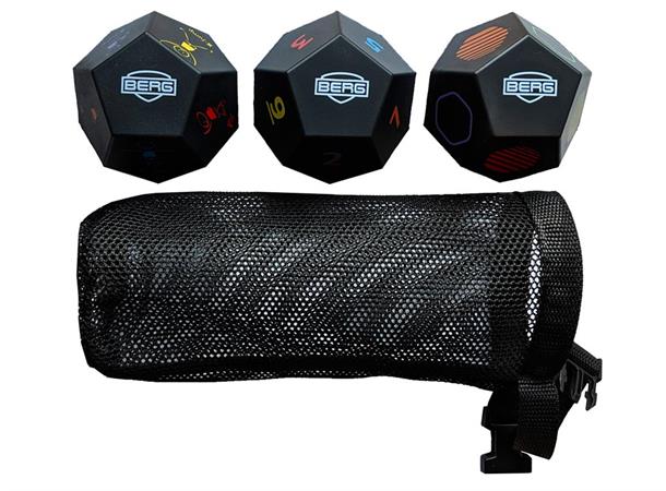 Levels - 3 Foam Balls + Storage Bag 