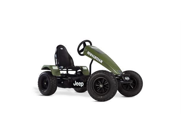 Jeep® Revolution pedal go-kart XL BFR-3 Tråbil for 5 år + med 3 gir