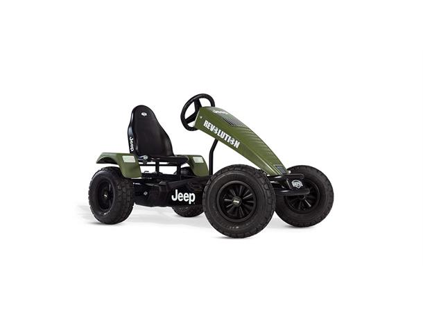 Jeep® Revolution pedal go-kart XL BFR-3 Tråbil for 5 år + med 3 gir 