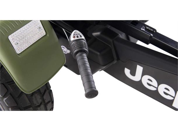 Jeep® Revolution pedal go-kart XL BFR-3 Tråbil for 5 år + med 3 gir 