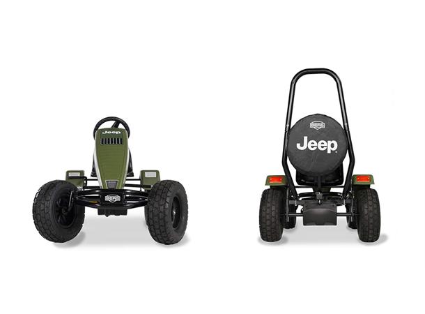 Jeep® Revolution pedal go-kart XL BFR-3 Tråbil for 5 år + med 3 gir 