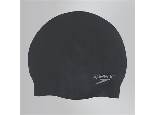Plain Moulded Silicon Cap JU Black 0 Badehette 