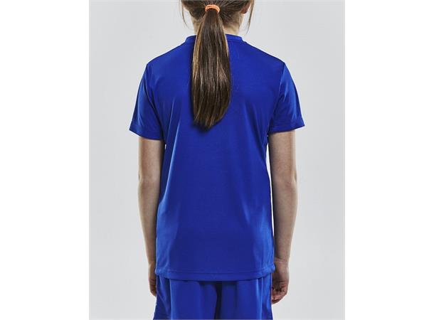 Craft Squad Jersey Solid Jr Club Cobolt Match funksjonell trøye 