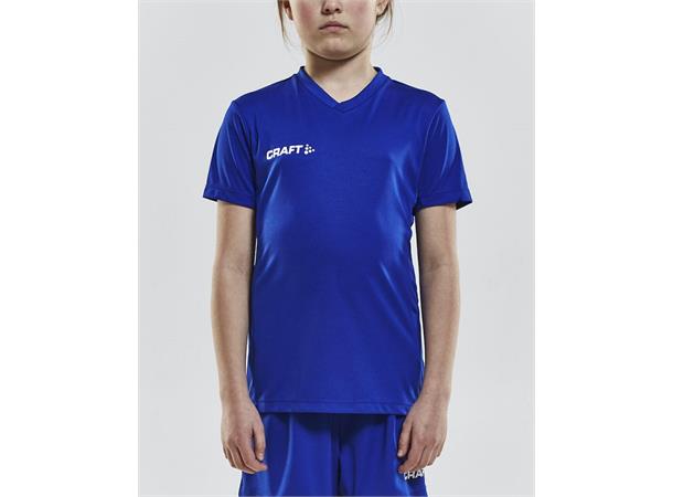 Craft Squad Jersey Solid Jr Club Cobolt Match funksjonell trøye 