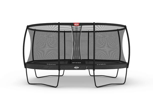 BERG Trampoline Grand Champion 520 grå Med sikkerhetsnett Deluxe 