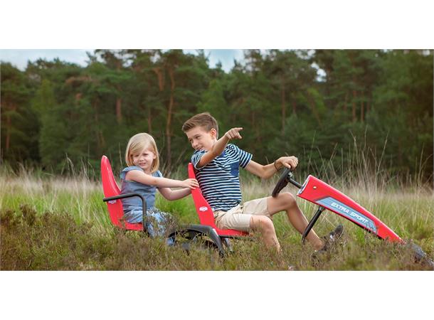 BERG Passasjersete rød Basic/Extra Mer moro for 2! 