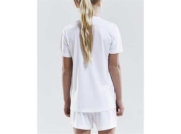 Craft Squad Jersey Solid Jr White Match funksjonell trøye 