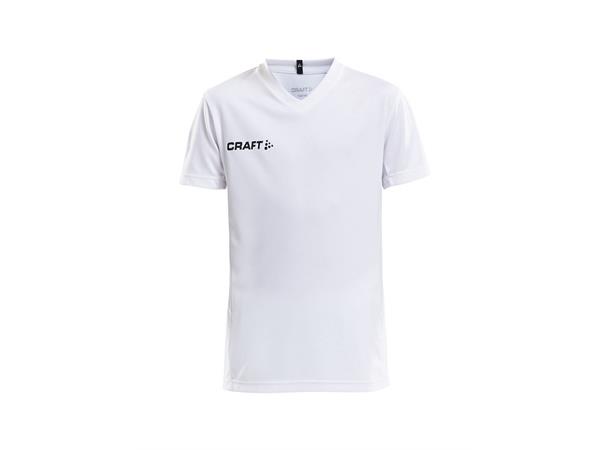Craft Squad Jersey Solid Jr White Match funksjonell trøye 