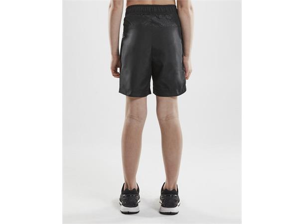 Craft Rush Shorts JR Black Lettvektsshorts 