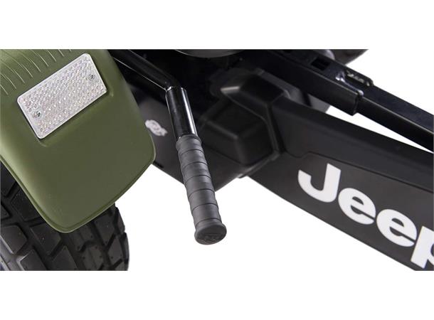 Jeep® Revolution pedal go-kart XL BFR Tråbil for 5 år +