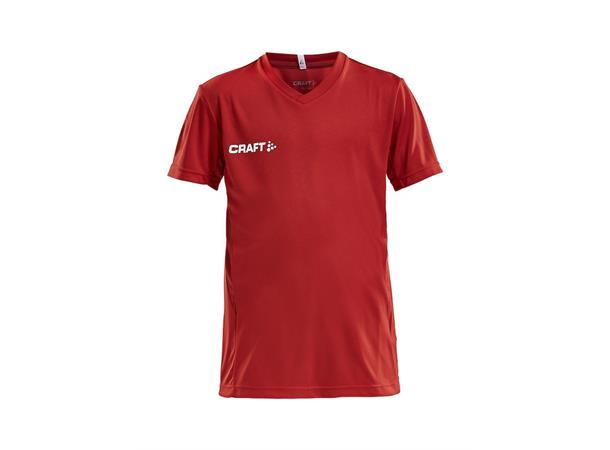Craft Squad Jersey Solid Jr Bright Red Match funksjonell trøye 
