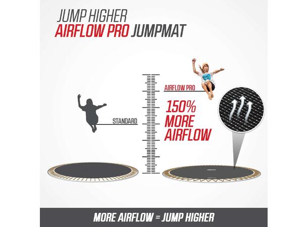 BERG Ultim Elite FlatGround 500 grå Rektangulær trampoline 