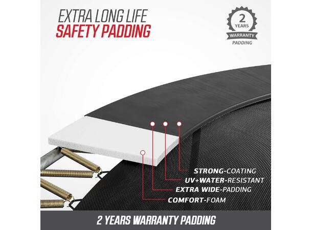 BERG Ultim Elite FlatGround 500 grå Rektangulær trampoline 