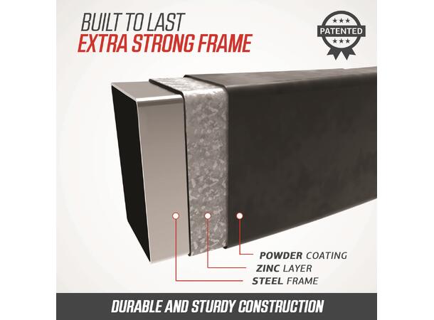 BERG Ultim Elite FlatGround 500 grå Rektangulær trampoline 